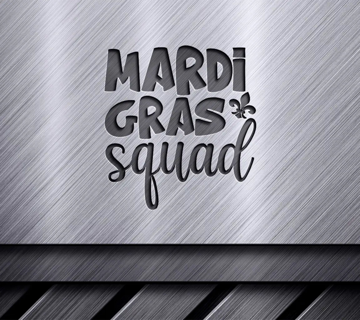 Mardi Gras Squad SVG  SVG