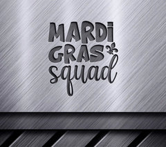 Mardi Gras Squad SVG  SVG