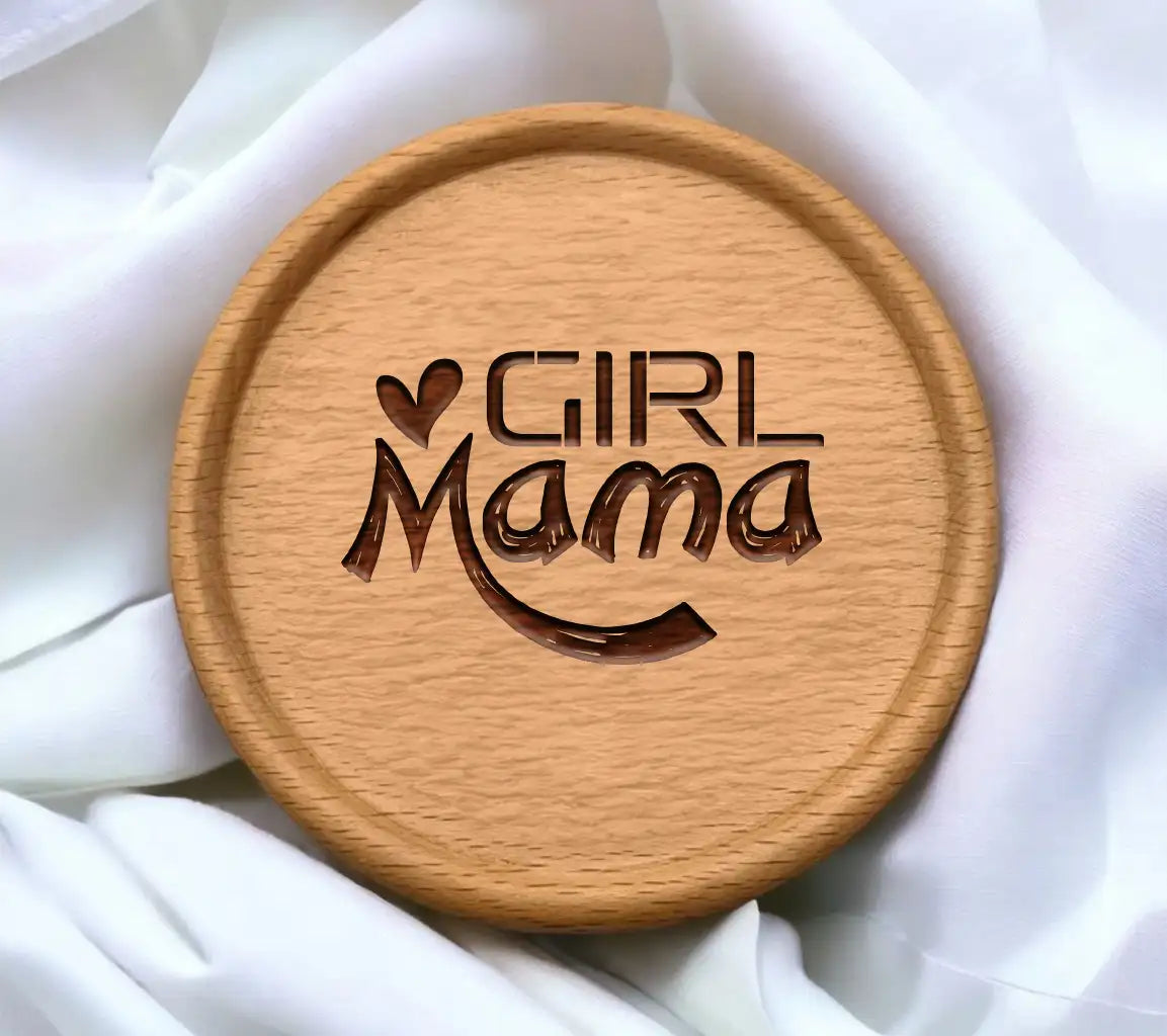 Girl Mama Heart SVG  SVG