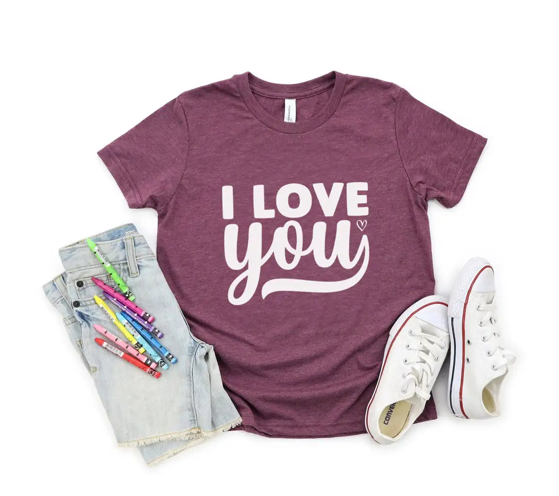 I Love You Silhouette SVG SVG