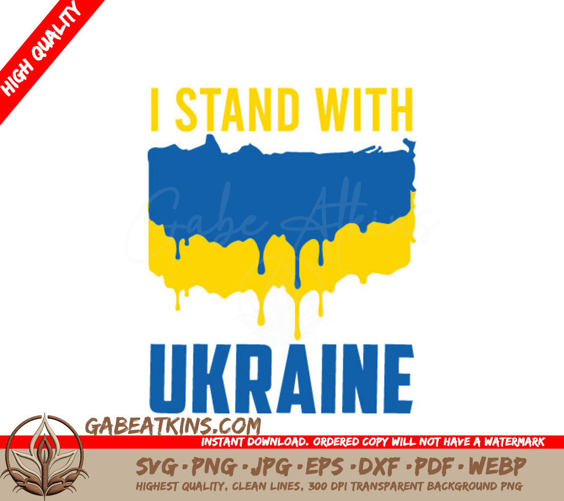 Ukraine Support SVG  SVG