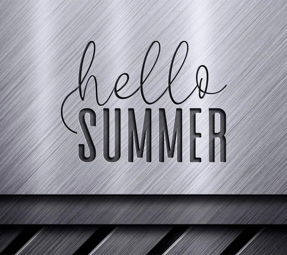 Hello Summer SVG  SVG