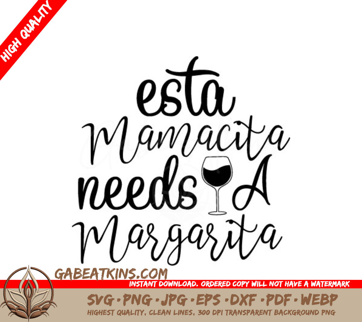 Mamacita Margarita SVG  SVG