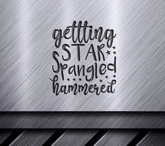 4th of July Hammered SVG SVG