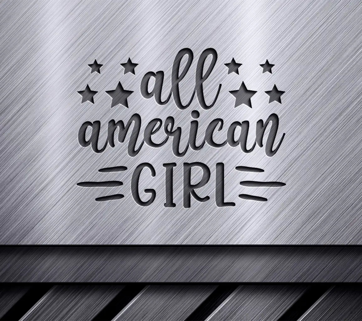 All American Girl SVG  SVG