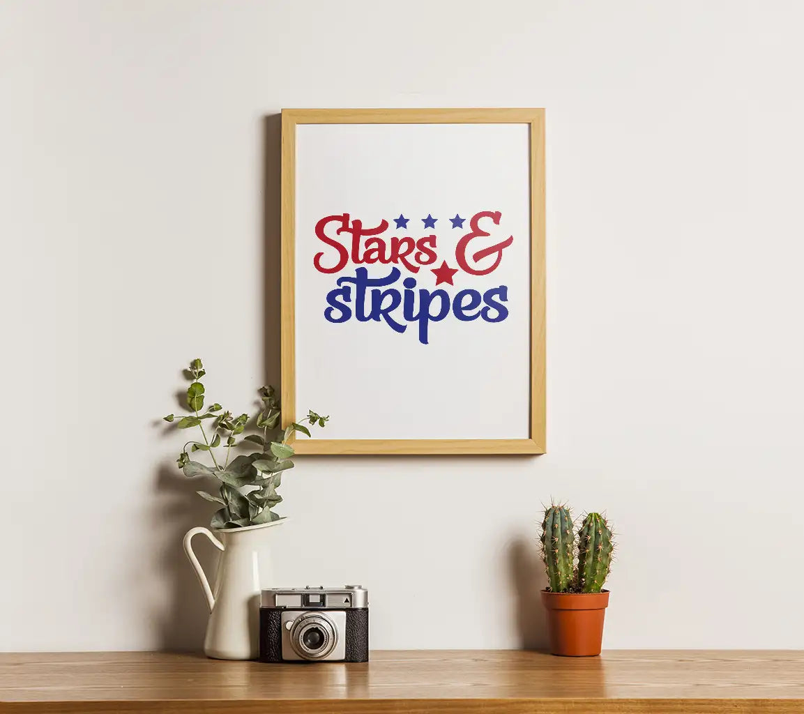4th of July Stars & Stripes SVG  SVG