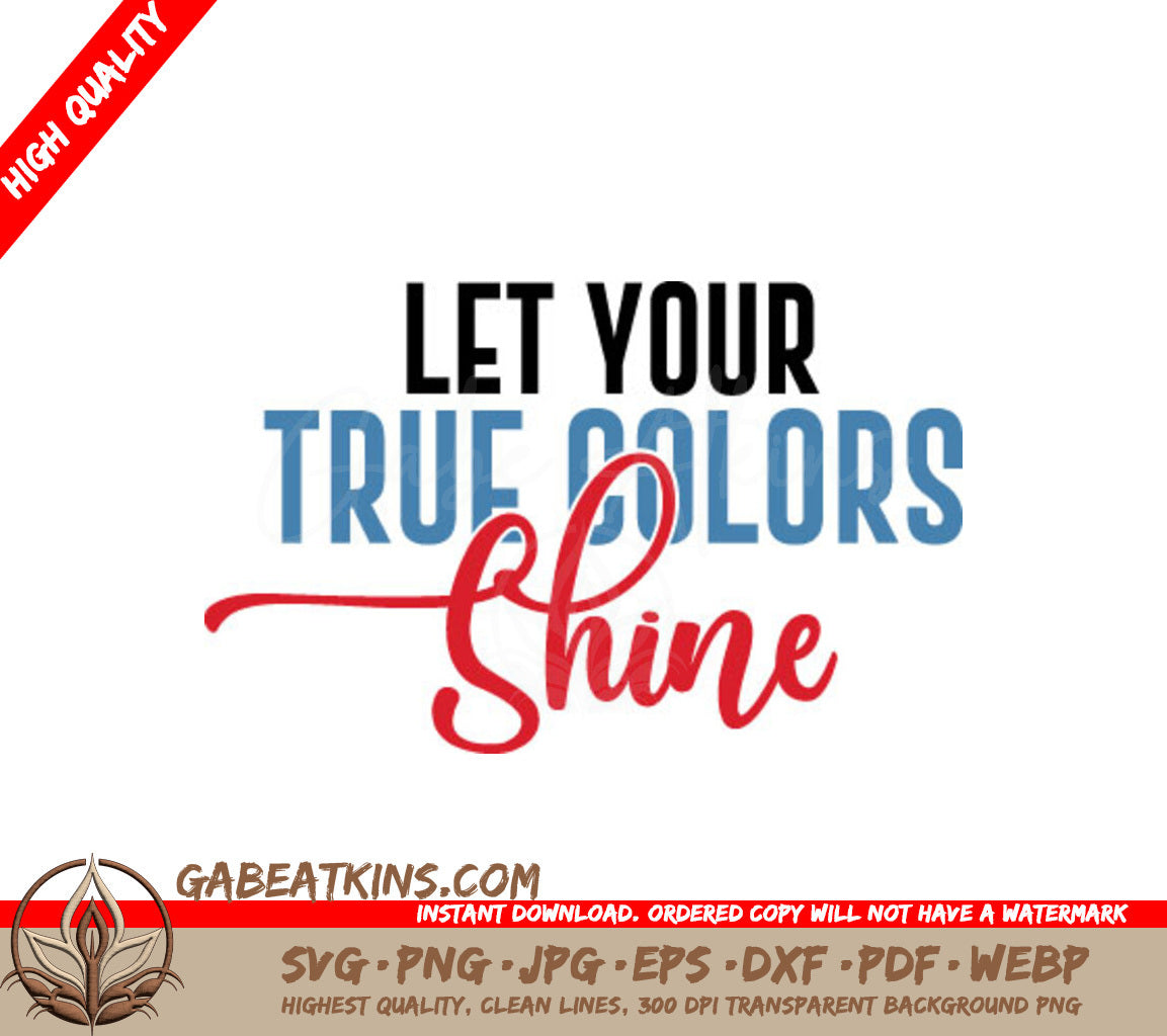 Pride Colors Shine SVG  SVG