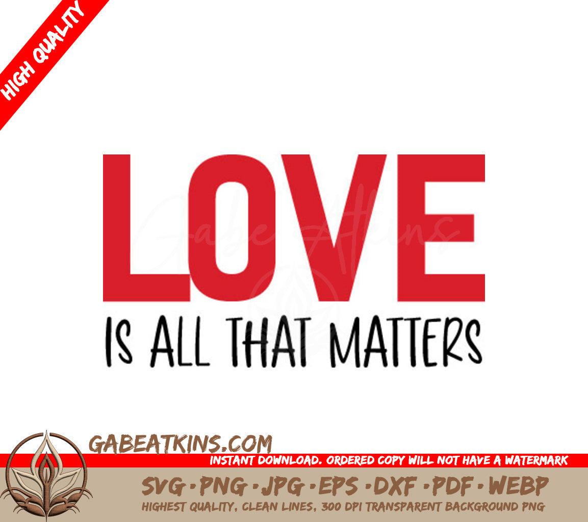 Love Matters SVG  SVG