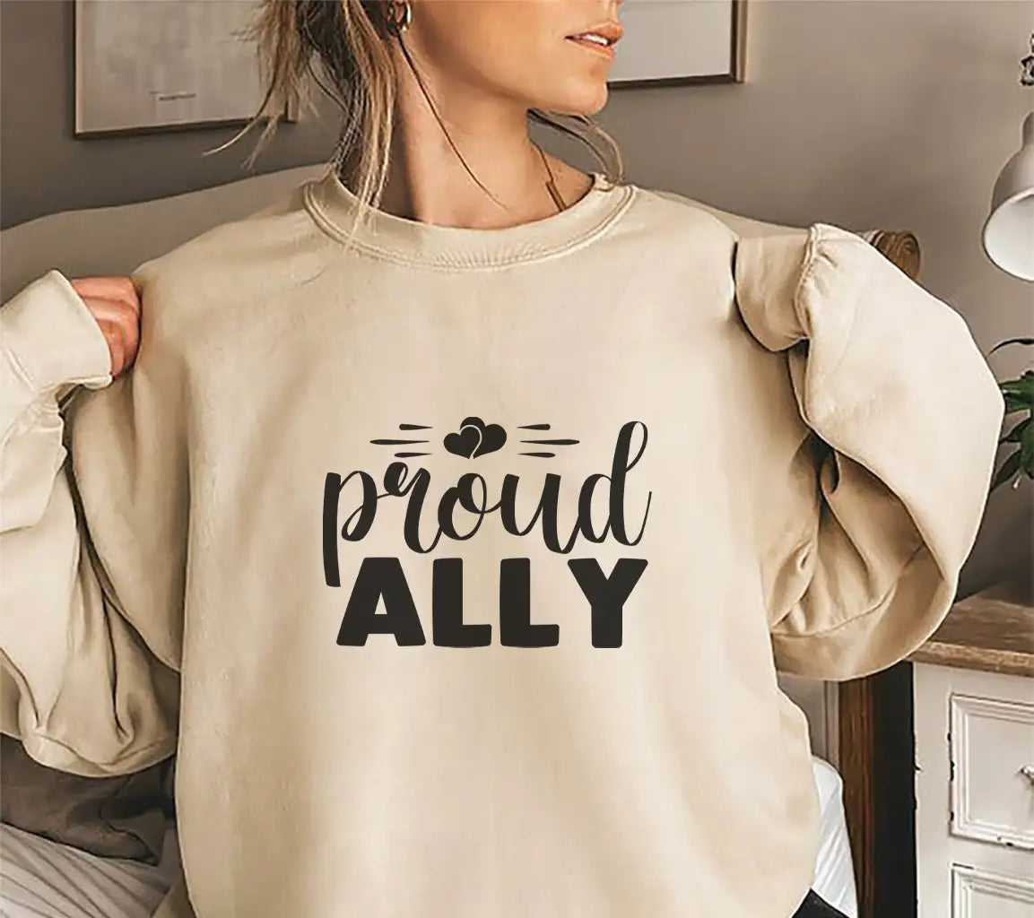 Proud Ally Heart SVG SVG