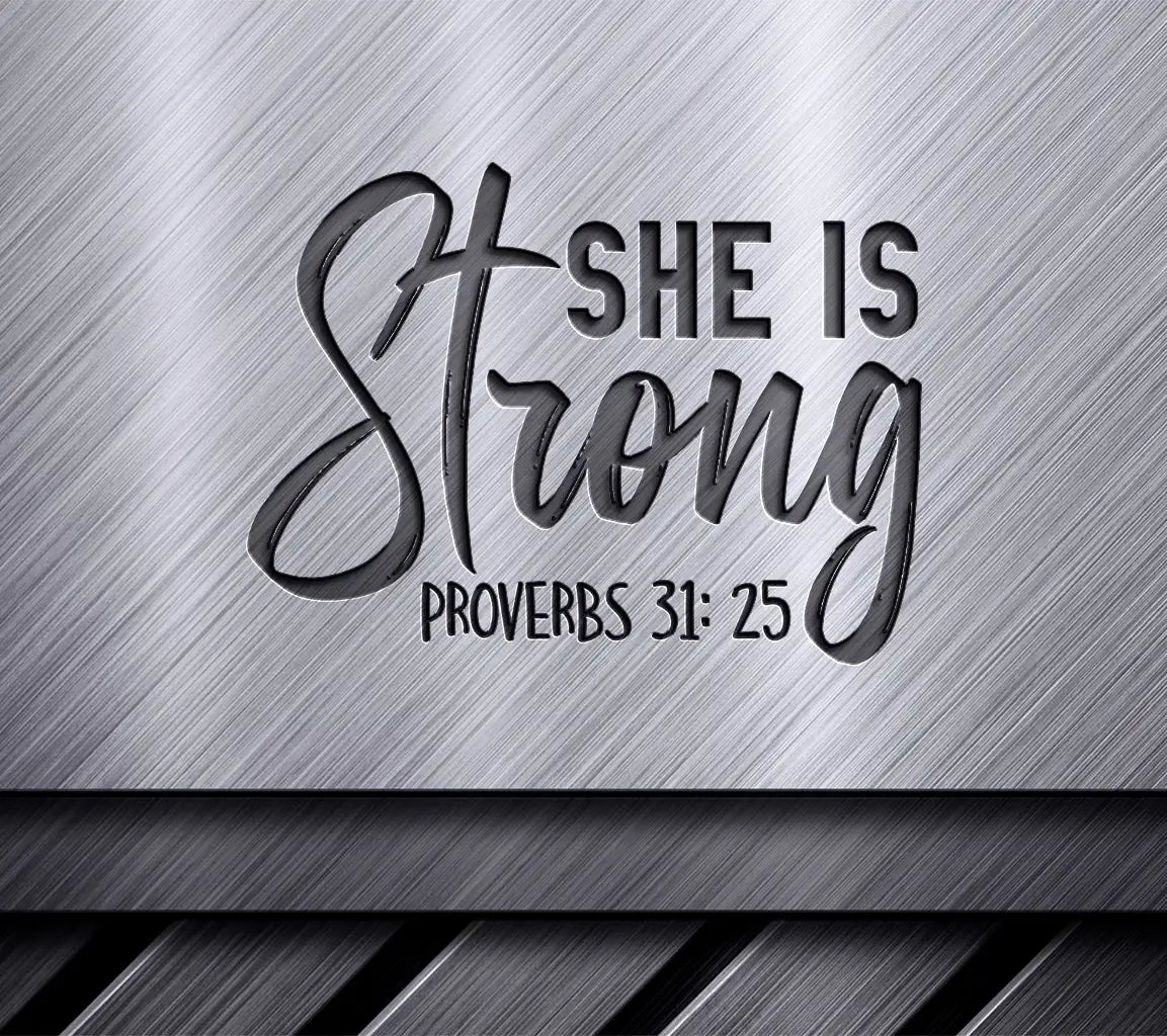 She Is Strong SVG  SVG
