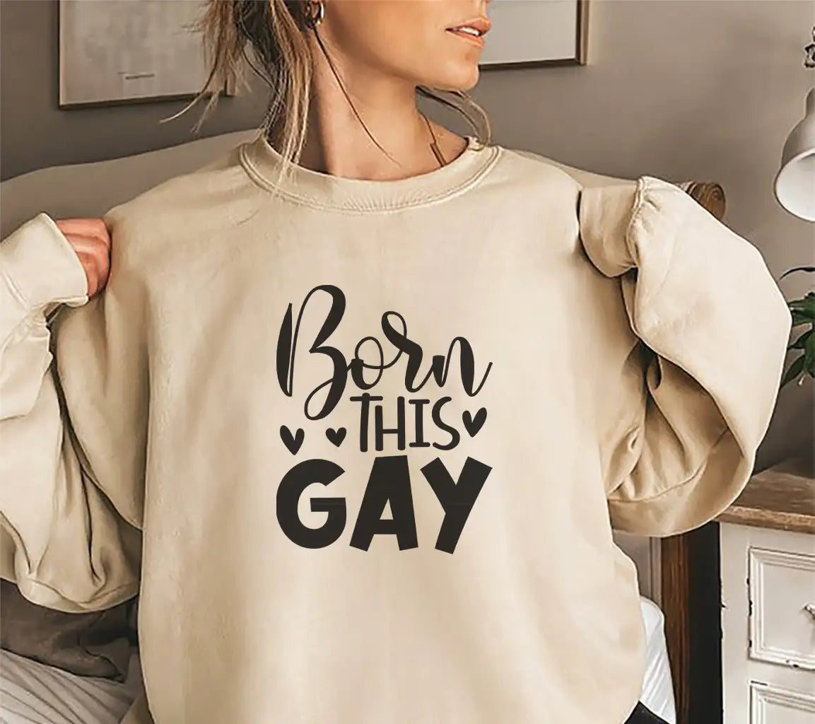 Born This Gay Rainbow SVG SVG