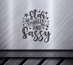 Star Spangled & Sassy SVG  SVG