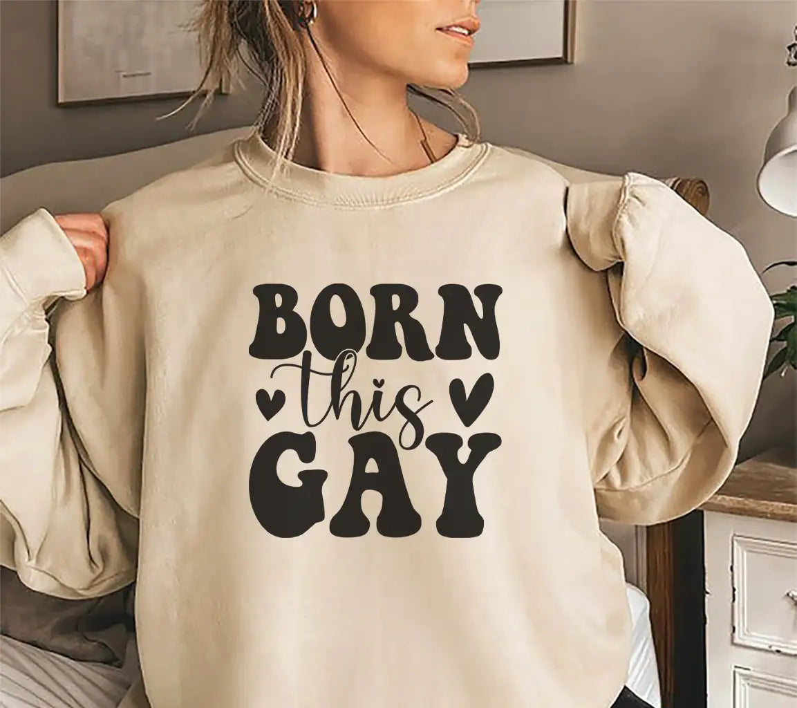 Born This Gay Rainbow SVG  SVG