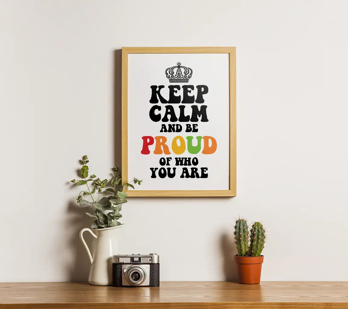 Keep Calm & Be Proud SVG SVG