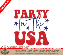 Party In The USA SVG  SVG