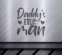 Daddys Little Man SVG  SVG