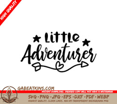 Little Adventurer SVG  SVG