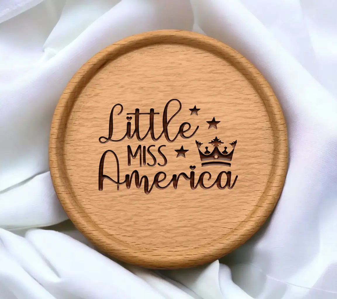 Little Miss America Crown SVG  SVG