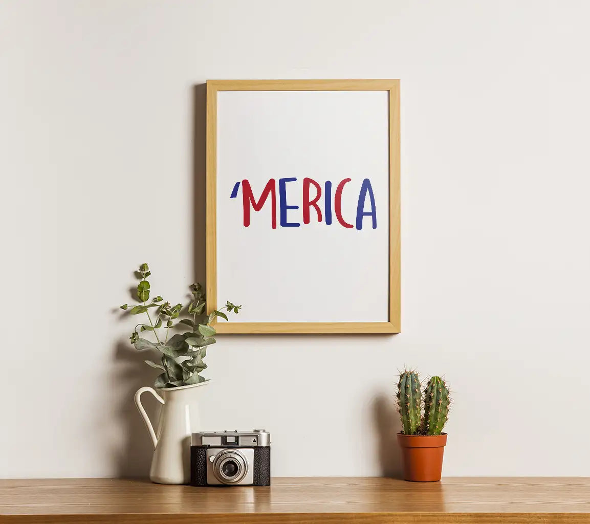 Merica SVG  - 4th of July SVG