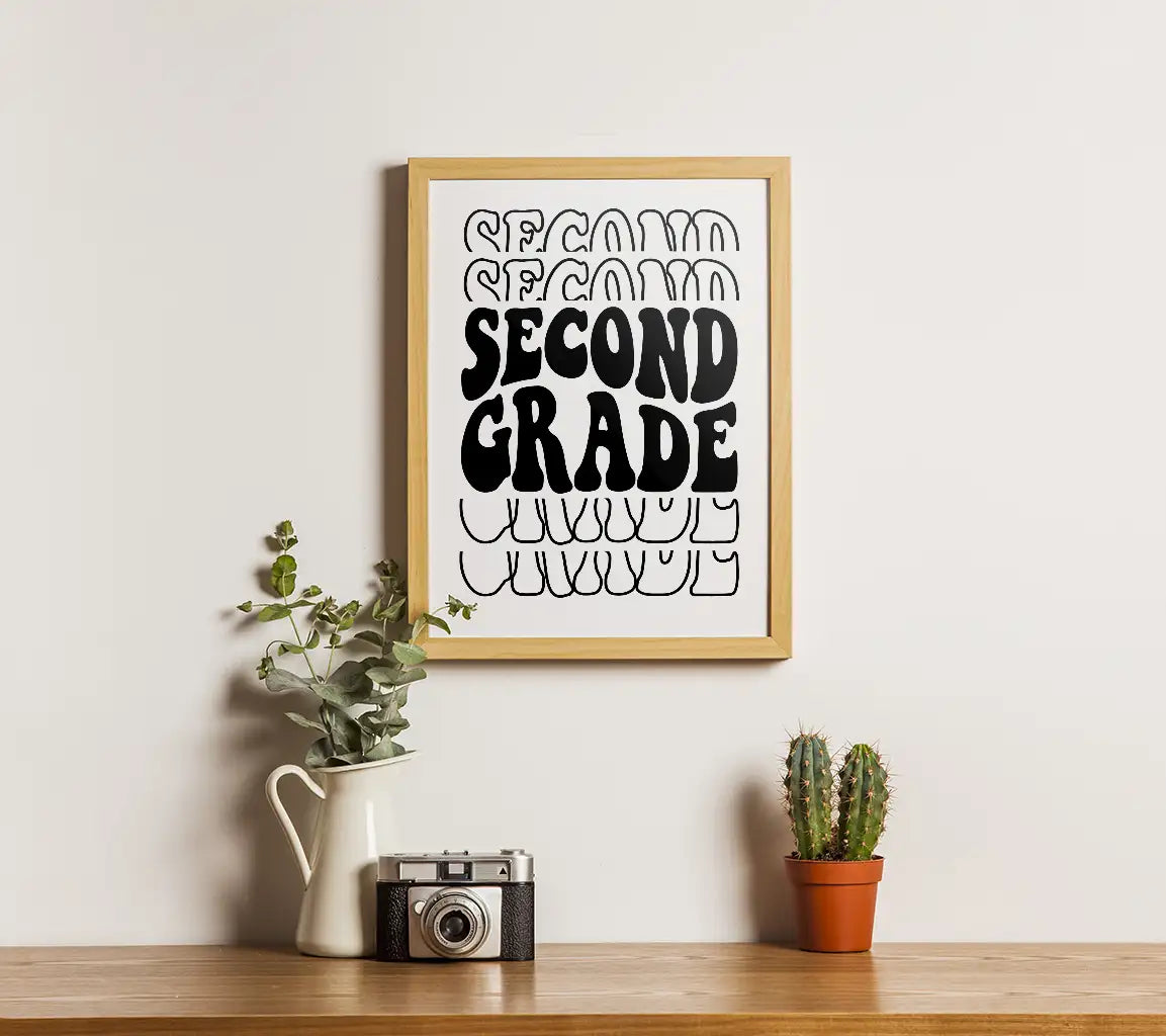 Second Grade SVG Clipart SVG
