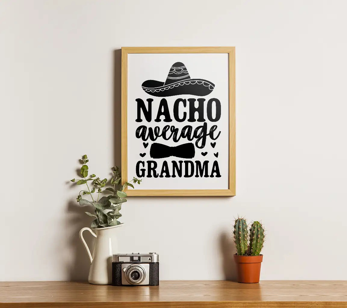 Nacho Average Grandma SVG  SVG