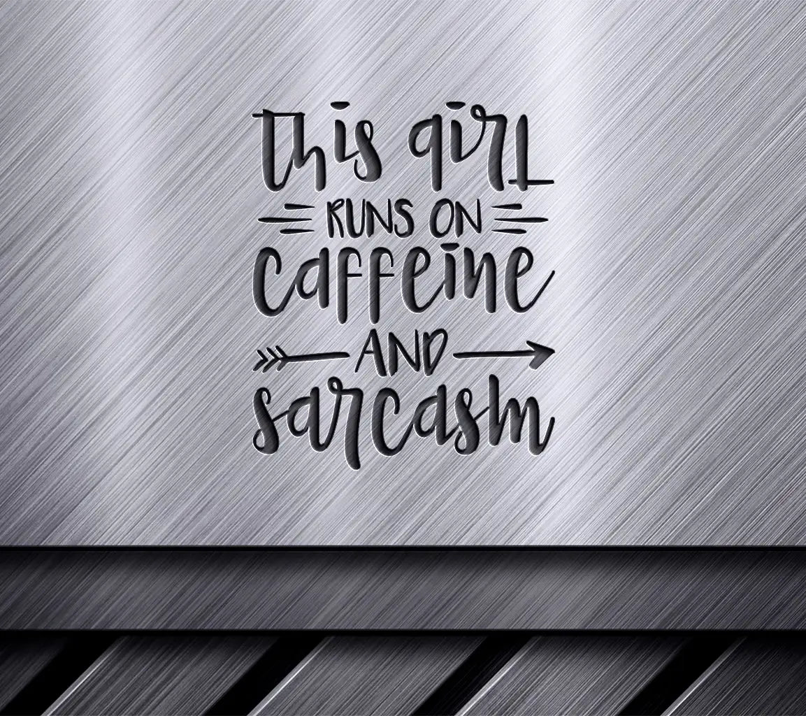 Caffeine & Sarcasm SVG  SVG