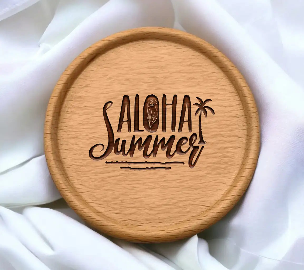 Aloha Summer Palm Tree SVG SVG