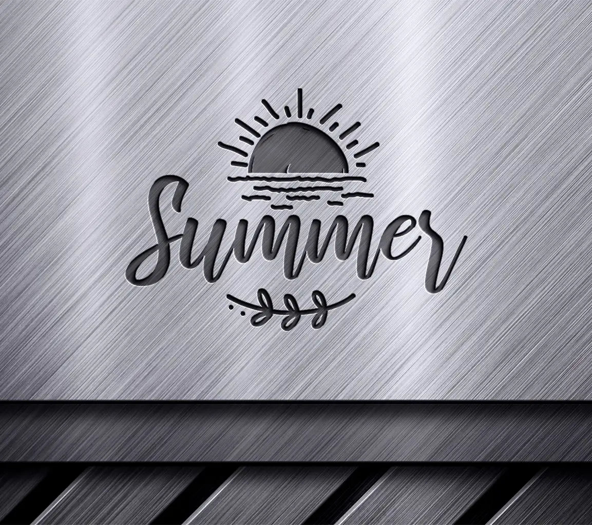 Sunset Ocean Summer SVG  SVG