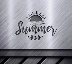 Sunset Ocean Summer SVG  SVG