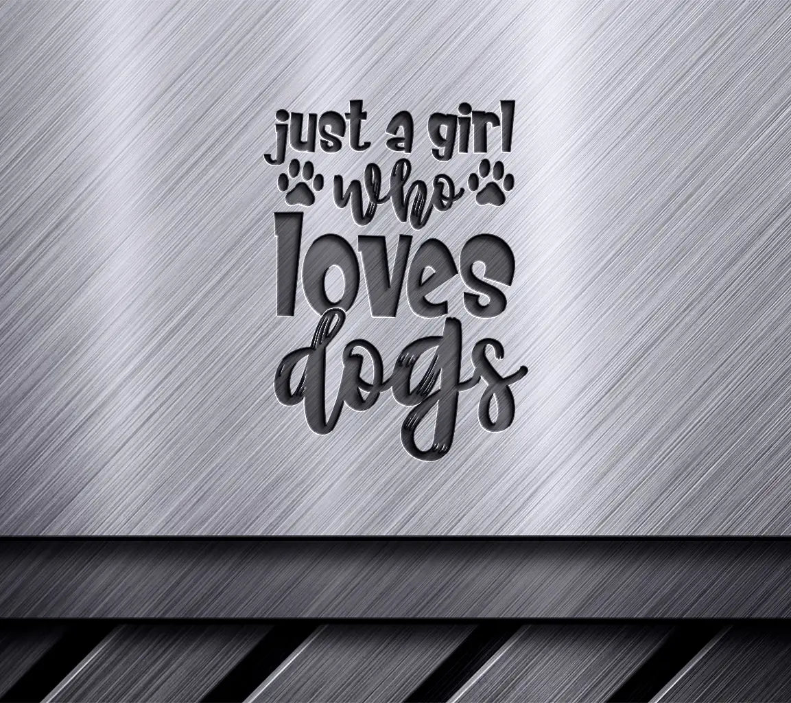Girl Dog Lover SVG  SVG