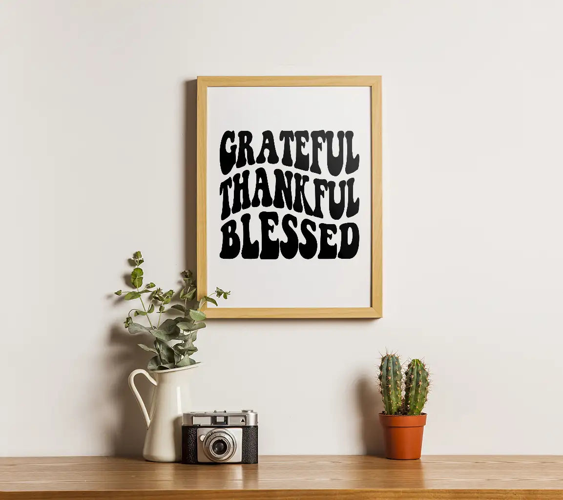 Grateful Thankful Blessed SVG  SVG