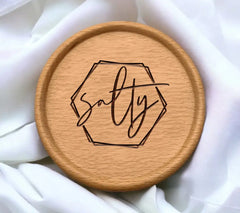 Salty Hexagon Design SVG SVG