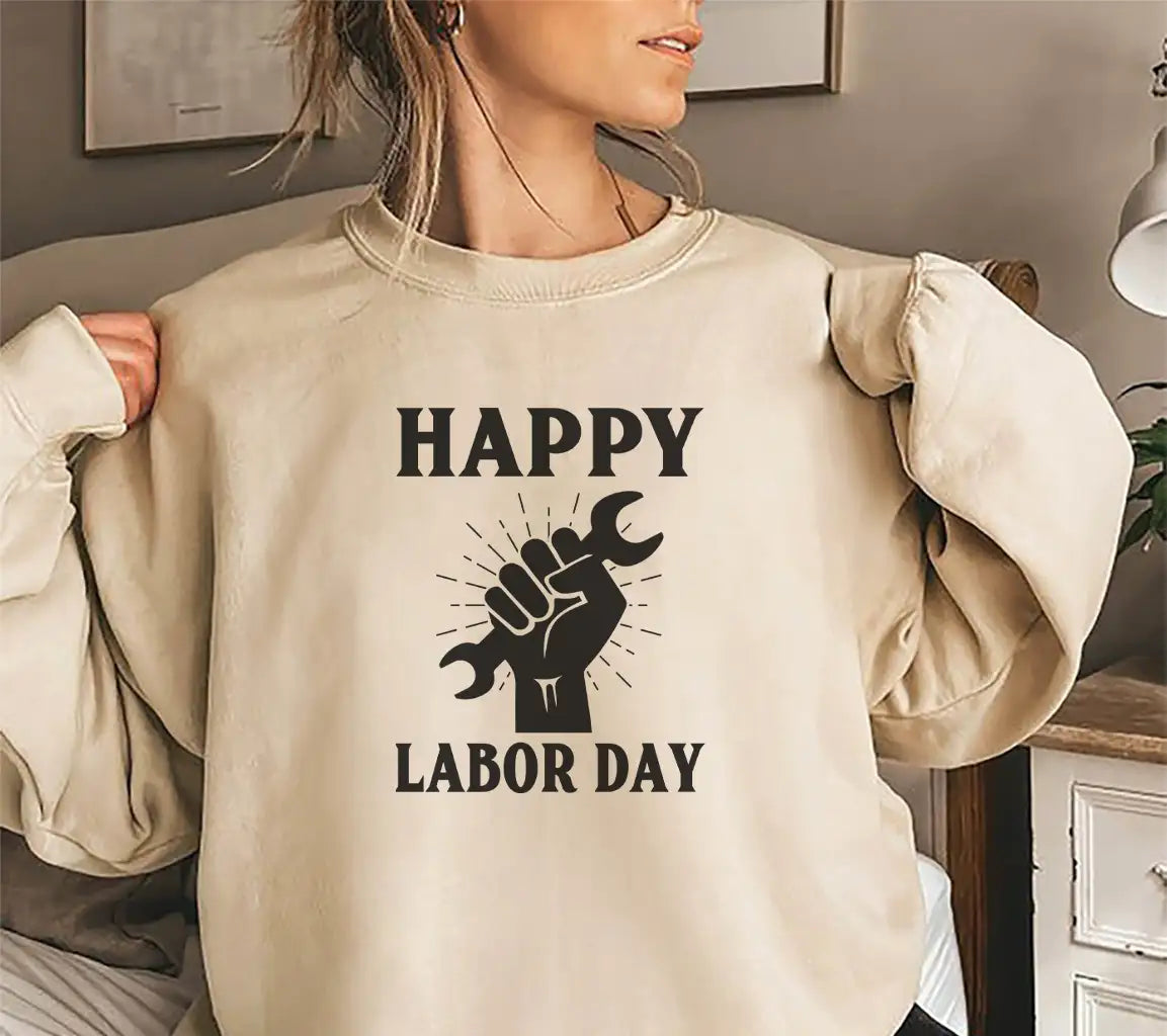 Happy Labor Day Wrench SVG  SVG