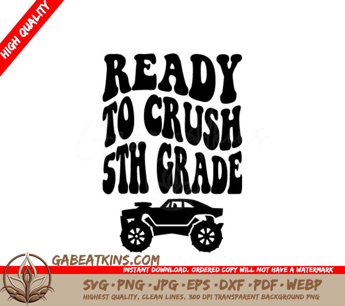 Crush 5th Grade SVG  SVG