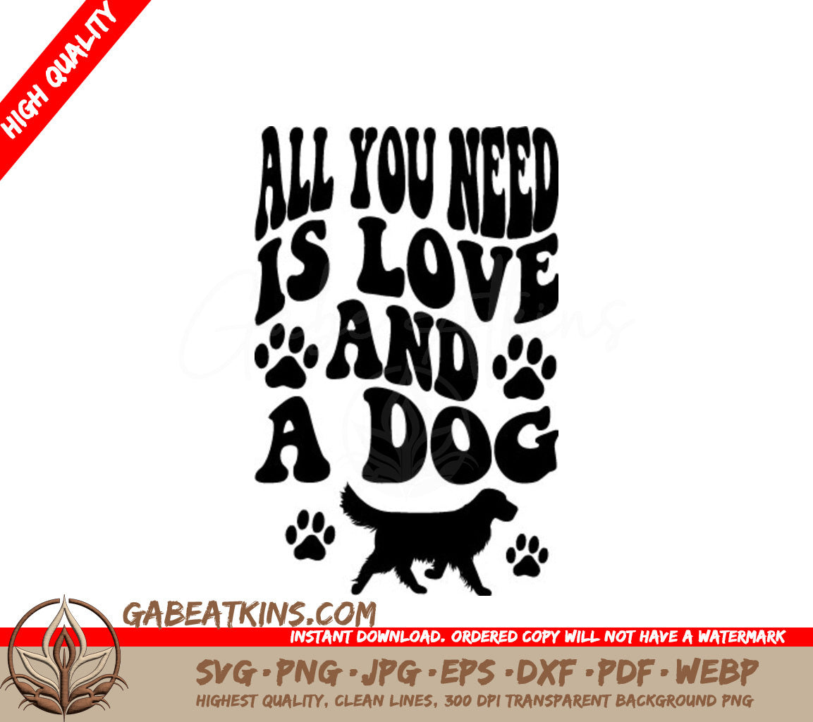 Dog Love SVG  SVG