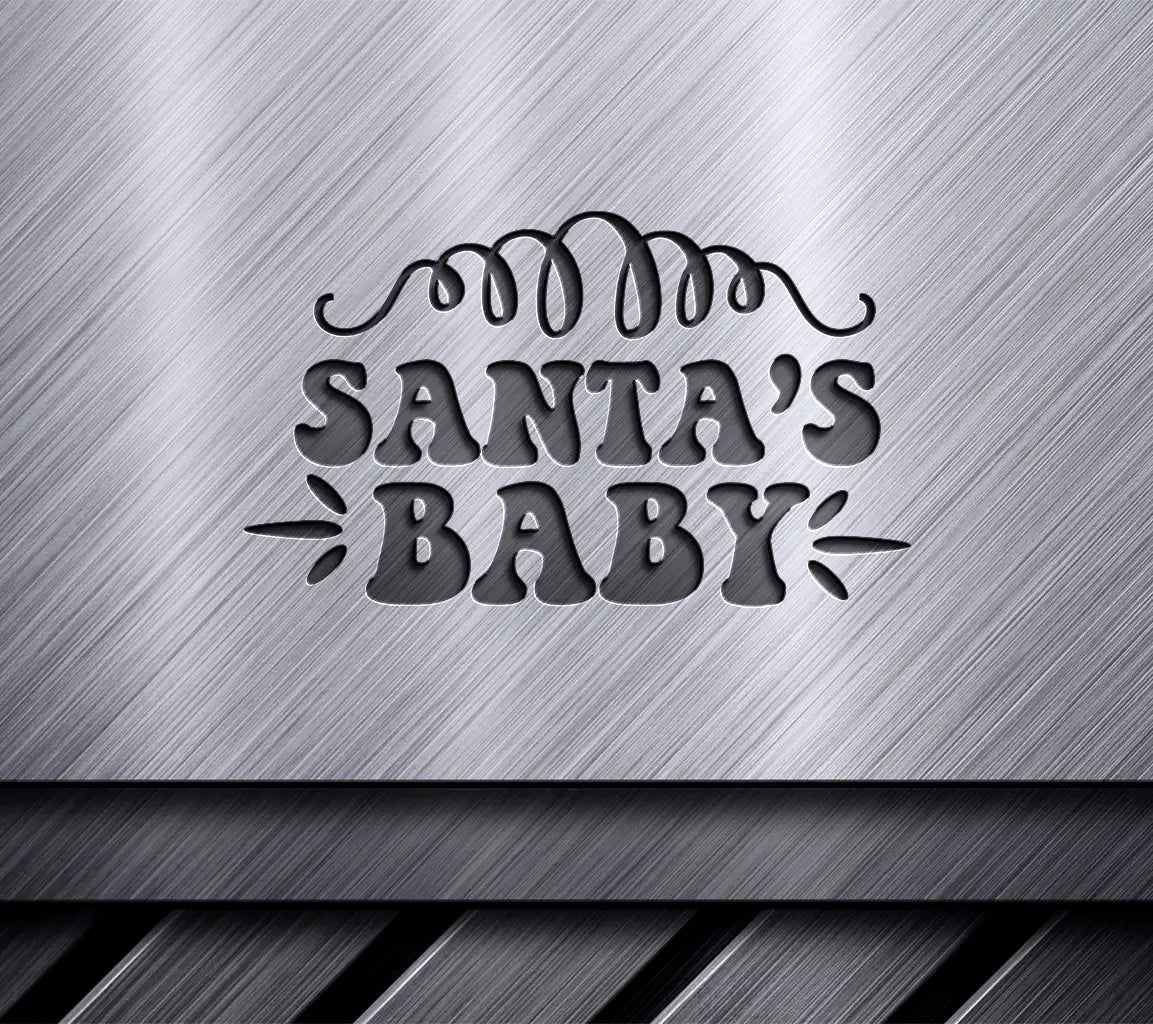 Santas Baby Christmas SVG  SVG