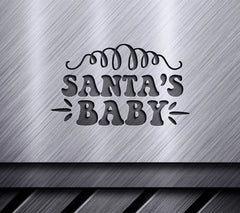 Santas Baby Christmas SVG  SVG