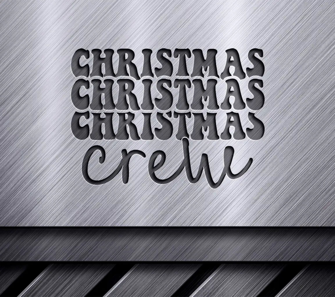 Retro Christmas Crew SVG  SVG