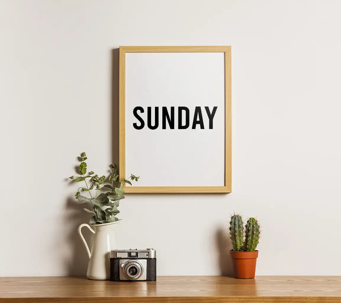 Sunday SVG Design SVG