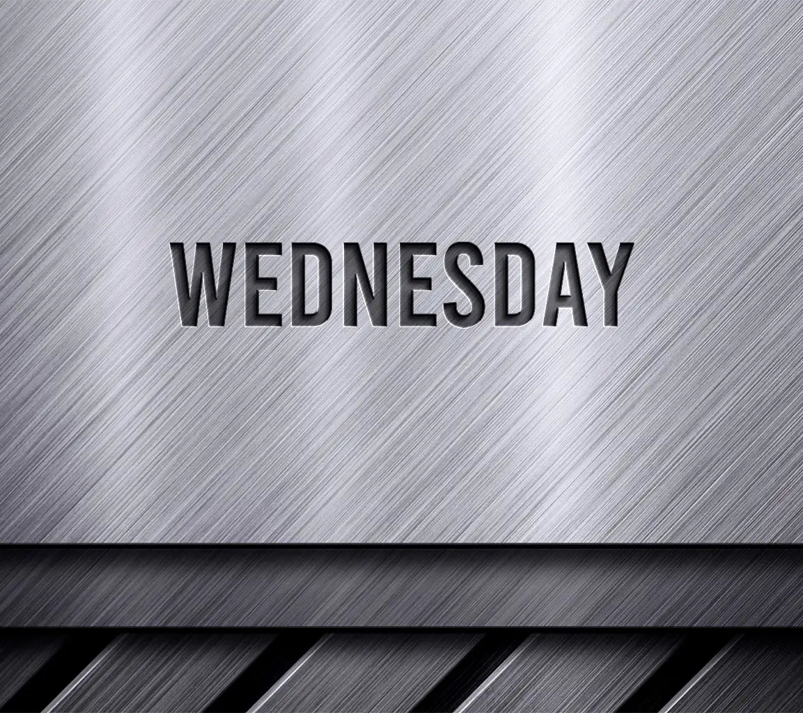 Wednesday SVG Design SVG