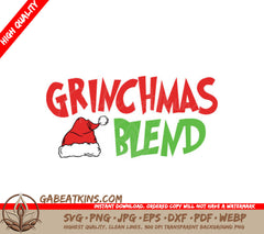 Grinchmas Blend SVG  SVG