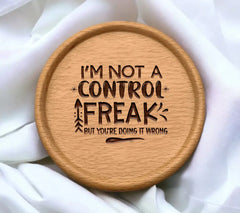 Control Freak Sarcastic SVG Poster SVG