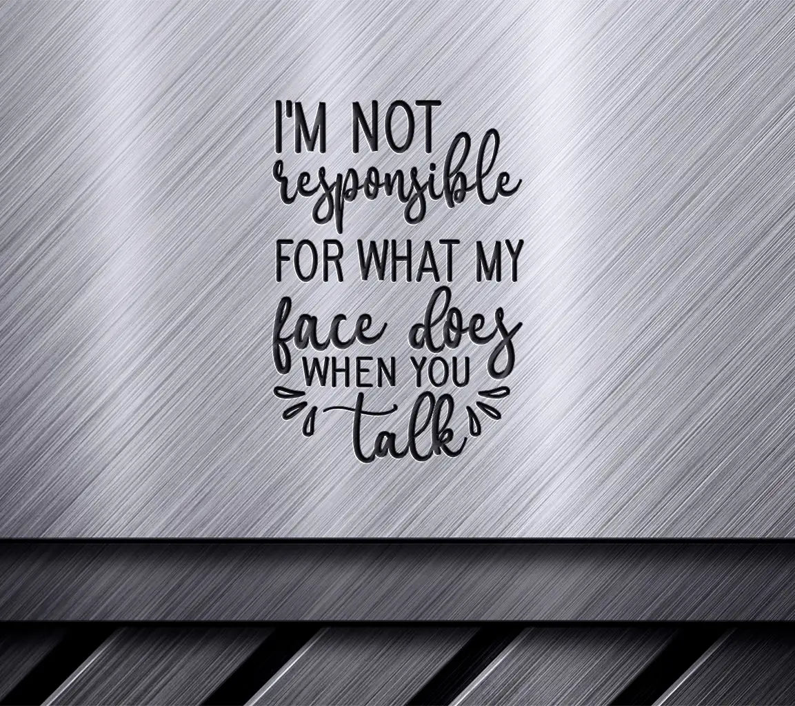 Sarcastic Face SVG Design SVG