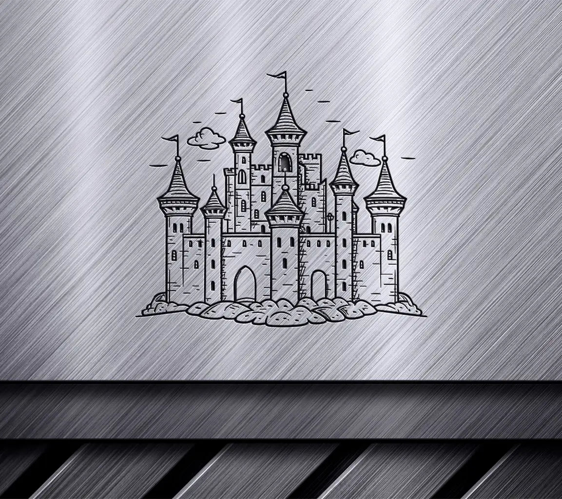  Castle SVG - Secrets of the Sacred Springs SVG