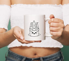  Castle Cake Coloring Page SVG for Kids SVG