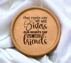 Sister Roots & Hearts SVG SVG
