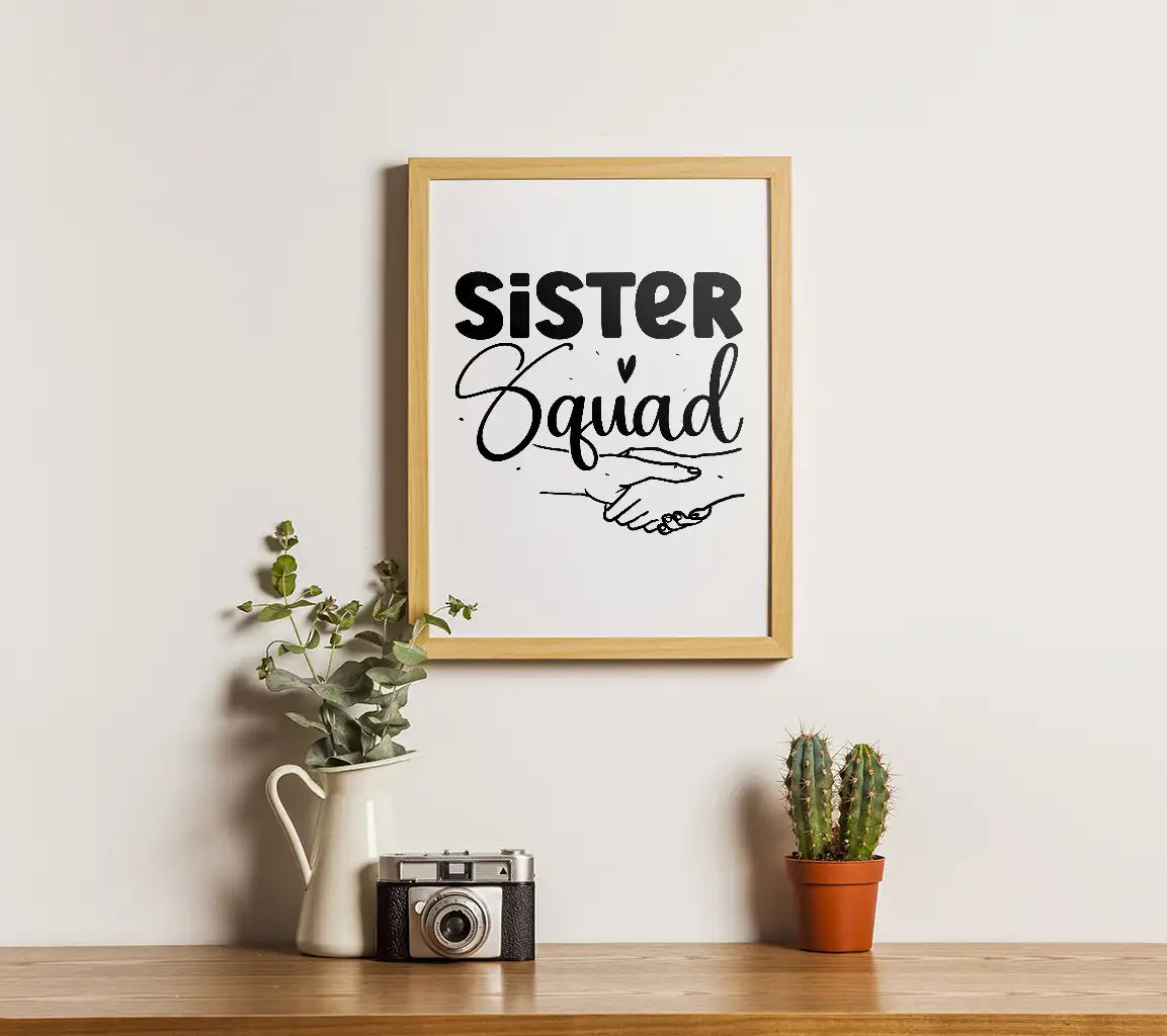 Sister Squad SVG Design SVG