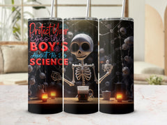 Skeleton Performing Science, 20oz Skinny Tumbler Wrap Sublimation Desi | Skeleton Performing Science, 20oz Skinny Tumbler Wrap Sublimation Design, Tumbler PNG Instant Digital Download, Straight