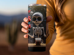 Skeleton Performing Science, 20oz Skinny Tumbler Wrap Sublimation Desi | Skeleton Performing Science, 20oz Skinny Tumbler Wrap Sublimation Design, Tumbler PNG Instant Digital Download, Straight