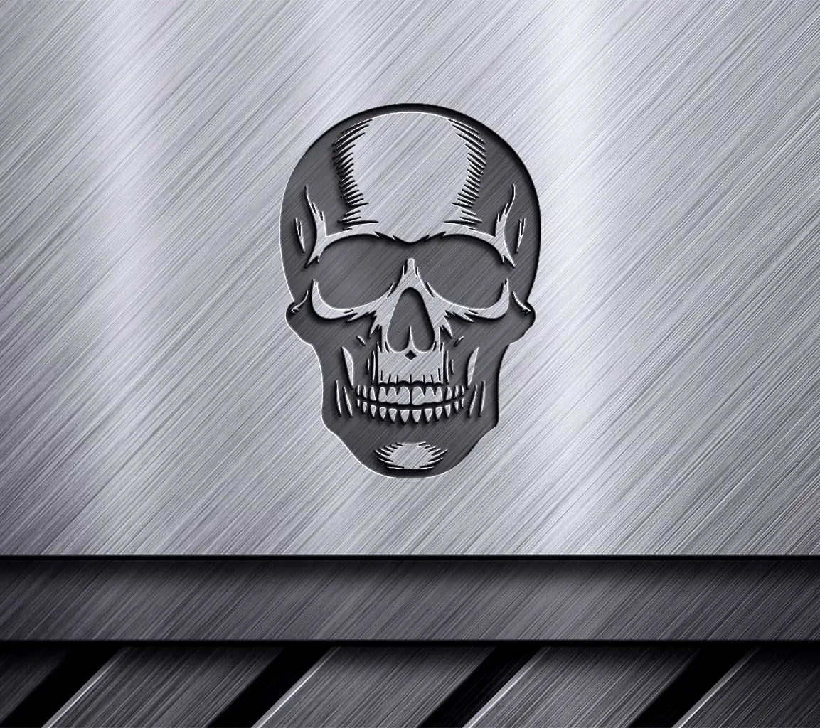  Skull SVG - Silhouette Vector Graphic SVG
